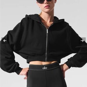 ALO Yoga Sweet Escape Zip Up Hoodie